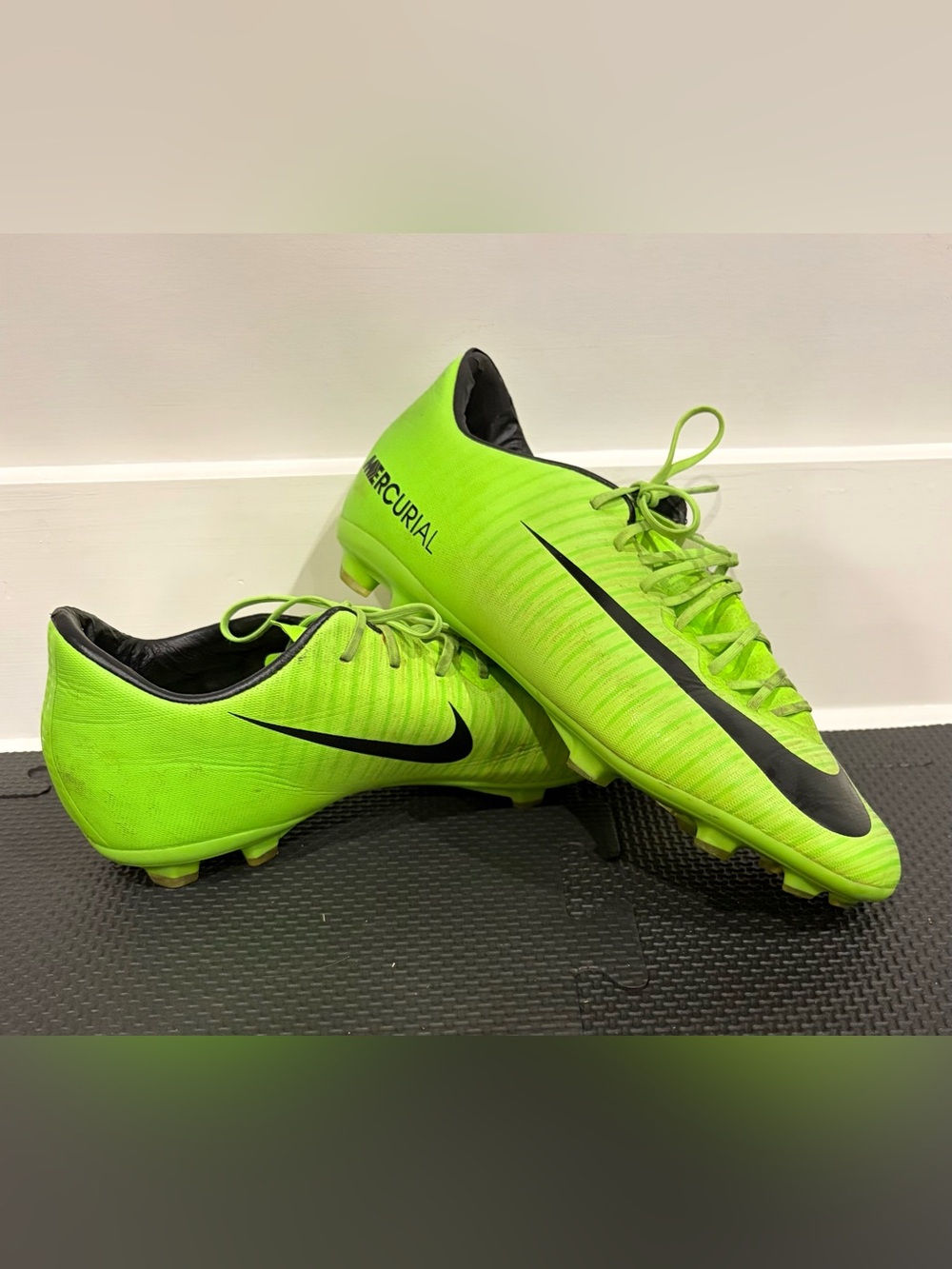 Nike Mercurial Soccer Cleats - Volt/Black